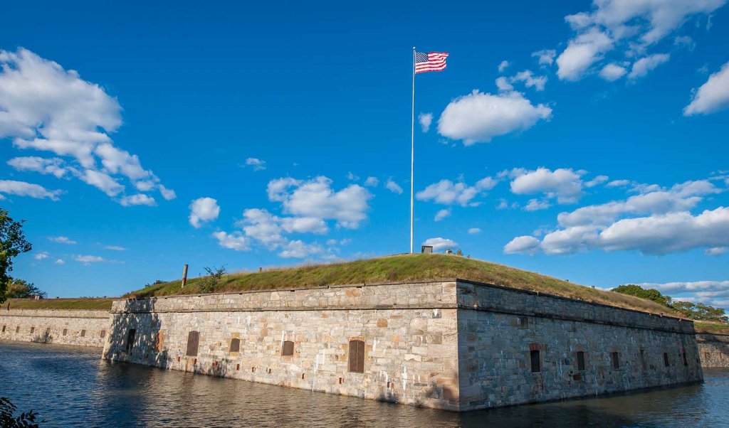 Fort Monroe in Hampton VA