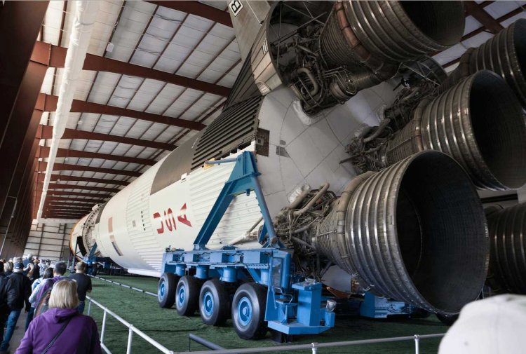 Saturn V Rocket at Space Center Houston